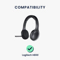 kwmobile Ear Pads for Logitech H800 Headphones Replacement Parts Over Ear Headphones