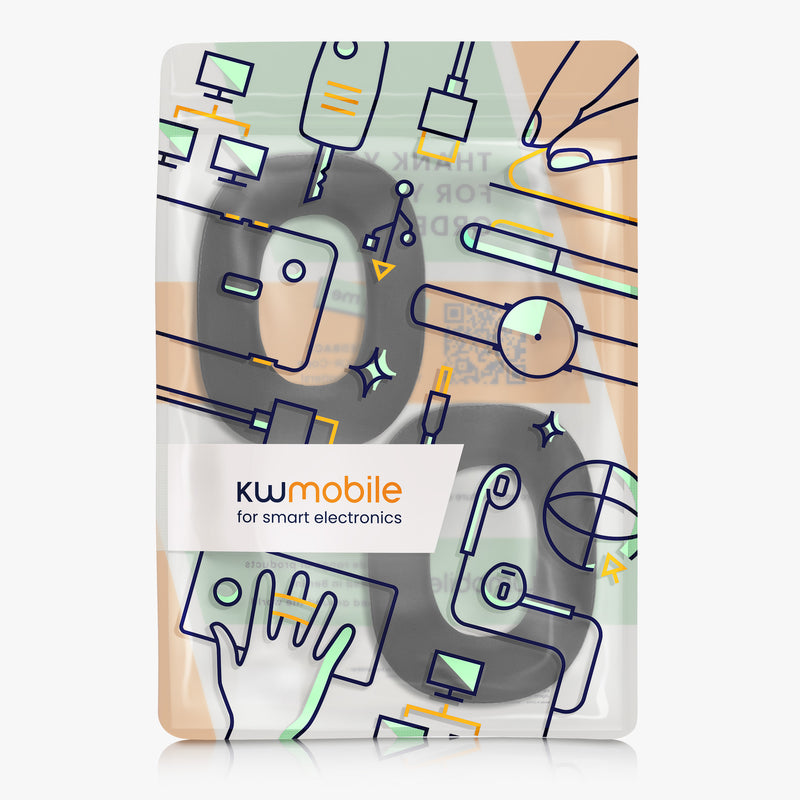 kwmobile Ear Pads for Bowers & Wilkins PX7 S2 / PX 8 Earpads Replacement Headphone Spare Parts with Cooling Effect
