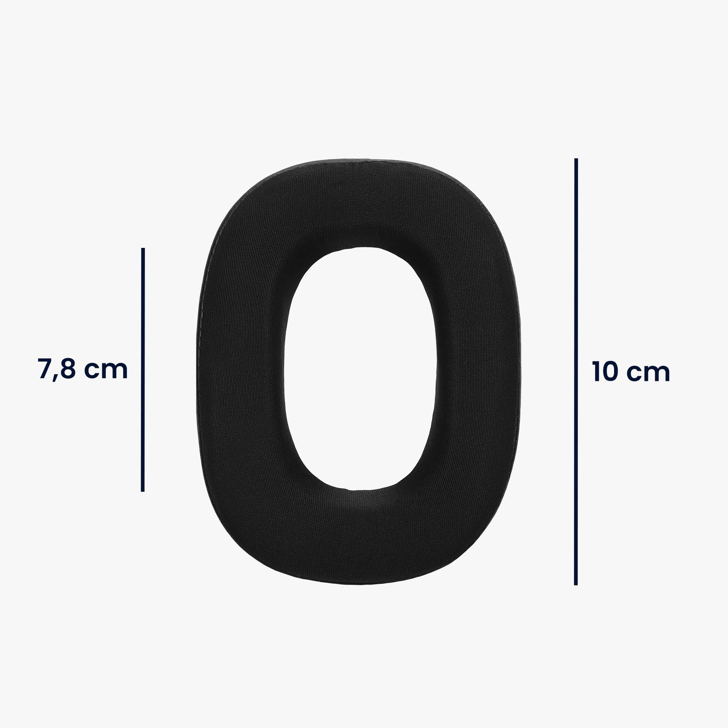 kwmobile Ear Pads for Bowers & Wilkins PX7 S2 / PX 8 Earpads Replacement Headphone Spare Parts with Cooling Effect