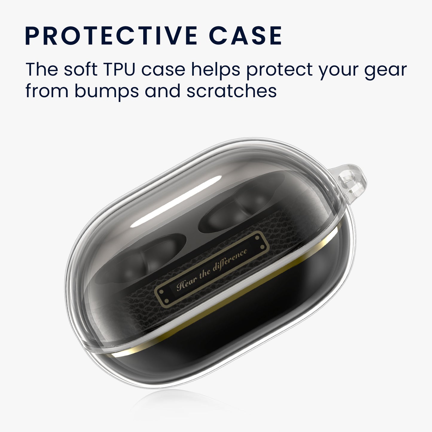 kwmobile Case for SoundPeats H3 - Headphone Cover Protection