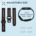 kwmobile Watch Strap for 22mm Amazfit Bip 6 / Bip 5 Unity / Bip 5 / GTS 3 / Balance 2 / Helio Strap Bracelet Fitness Tracker Band Set Replacement Strap Smartwatch