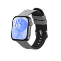 kwmobile Silikon Uhrenarmband für Huawei Watch Fit 3 / Fit 4 Armband - Ersatzarmband für Fitnesstracker - Wechselarmband Smartwatch - Schwarz Grau Schwarz  [dsg01]