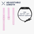 kwmobile Sports Armband compatible with Fitbit Inspire 3 / Inspire 2 / Ace 3 - Large Set Smartwatch Strap