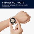 kwmobile Case Compatible with Huawei Watch GT4 41mm - Fitness Tracker Cover - Soft Smartwatch Case