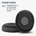 kwmobile Ear Pads for Jabra Evolve 10 Ear Cushions Replacement Headphone Spare Parts Over Ear Headphones