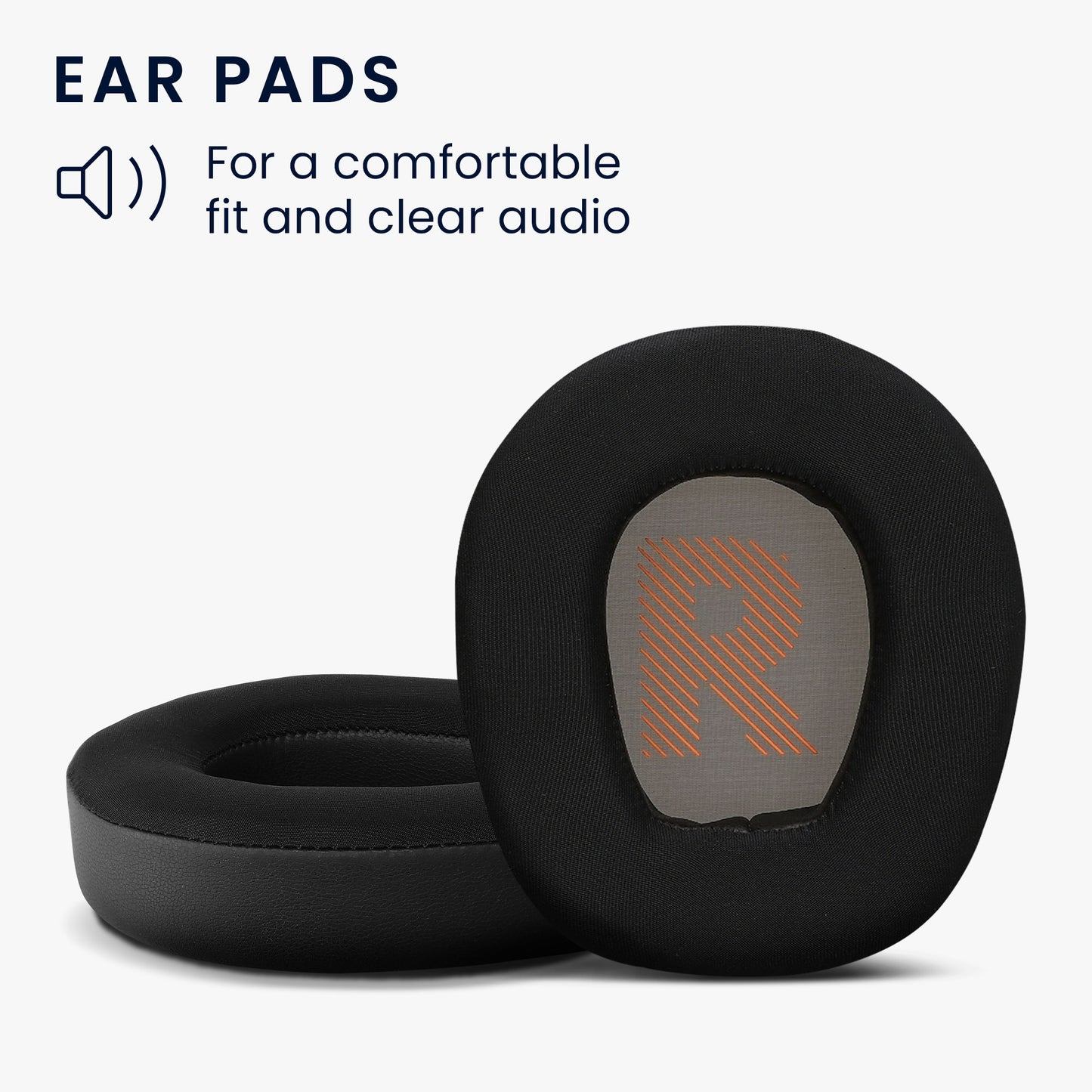 kwmobile Ear Pads for JBL Quantum 300 / Quantum 200 Earpads Replacement Headphone Spare Parts with Cooling Effect