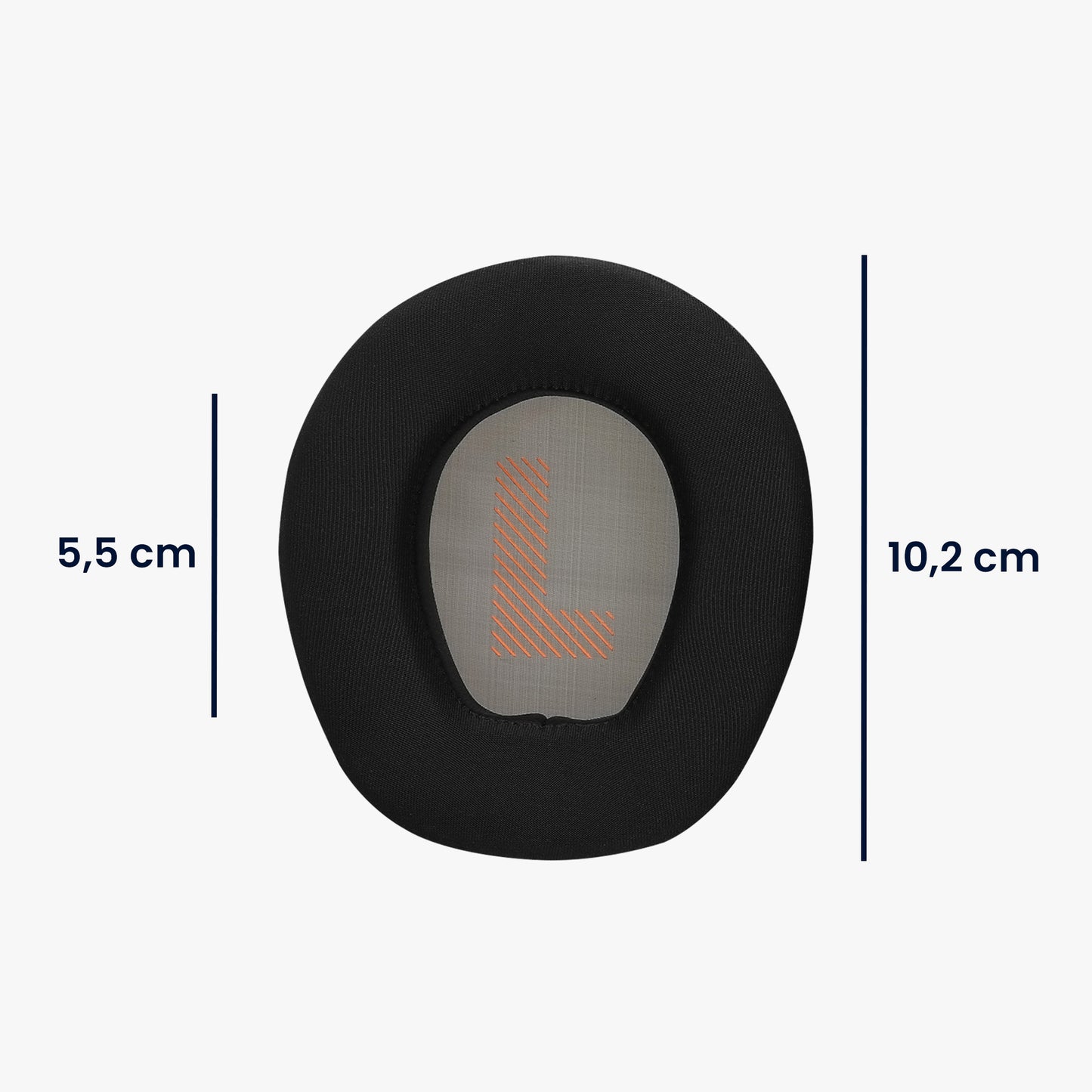 kwmobile Ear Pads for JBL Quantum 300 / Quantum 200 Earpads Replacement Headphone Spare Parts with Cooling Effect