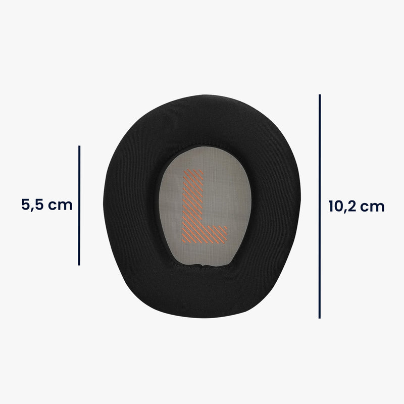 kwmobile Ear Pads for JBL Quantum 300 / Quantum 200 Earpads Replacement Headphone Spare Parts with Cooling Effect