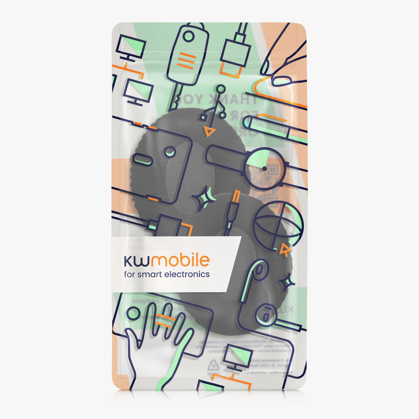 kwmobile Ear Pads for TurtleBeach Recon 70 / Recon 50 / Recon 60P / Stealth 500 / 600 / 700 Earpads Replacement Parts Headphone Replacement Pads Over Ear Headphones