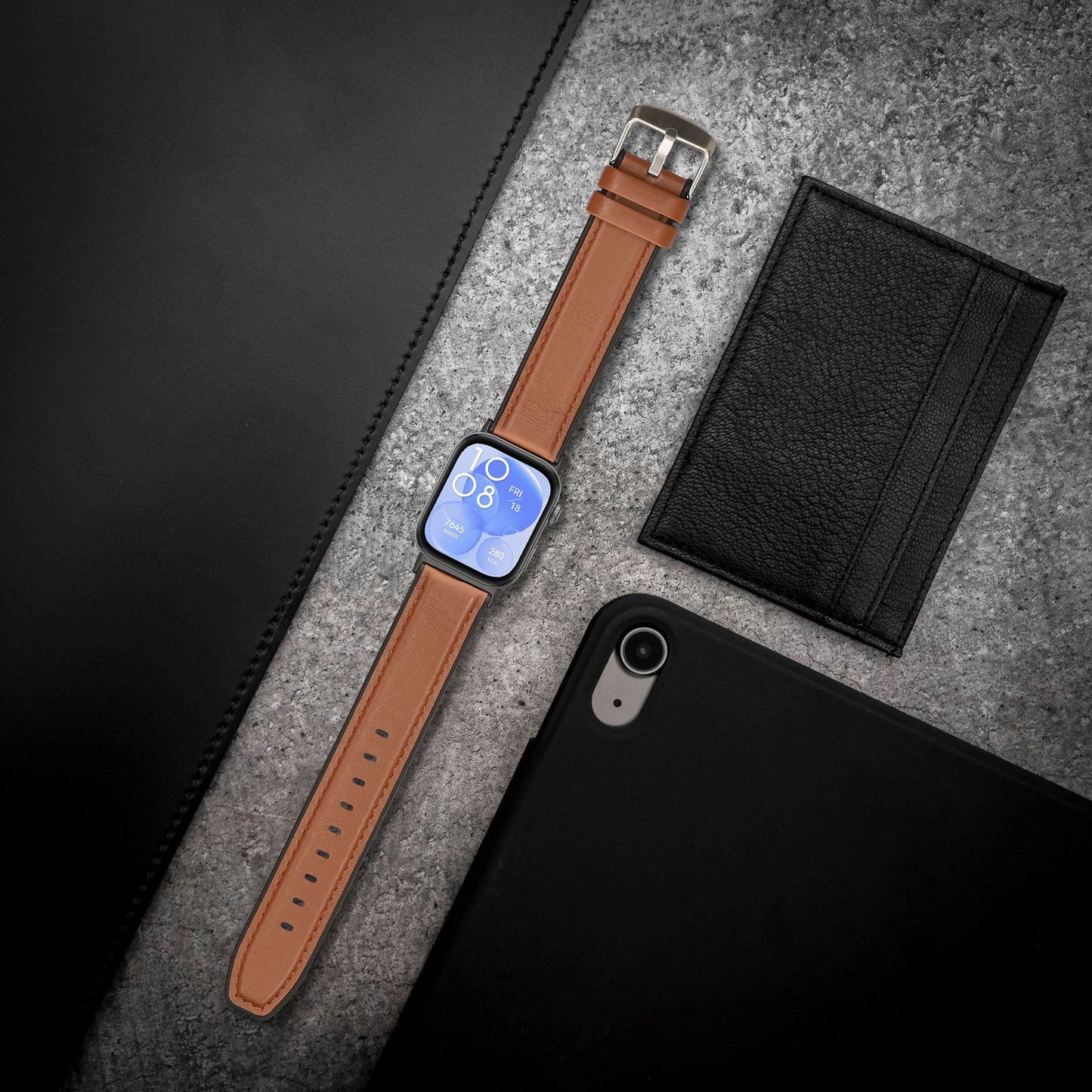 kwmobile Watch Strap for Huawei Watch Fit 3 / Fit 4 Strap Replacement Band for Fitness Tracker with Watch Clasp Smartwatch