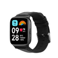 kwmobile Leder Uhrenarmband für Xiaomi Redmi Watch 3 Active / Redmi Watch 3 Lite Armband - Ersatzarmband für Fitnesstracker mit Uhrenverschluss - Wechselarmband Smartwatch - Schwarz Schwarz  [dsg02]