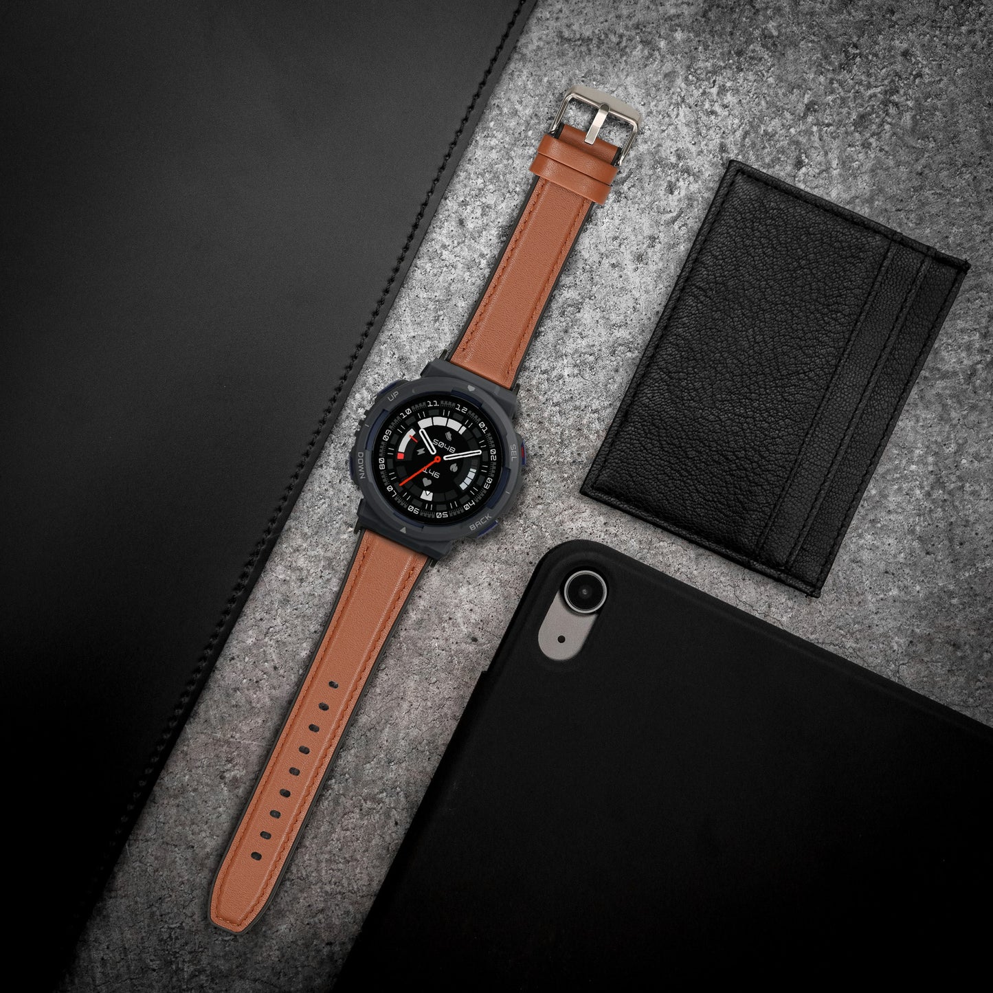 kwmobile Replacement Strap Compatible with Amazfit Active Edge (A2212) / Active Edge (A2213) Strap - Fitness Tracker Sports Band with Watch Clasp