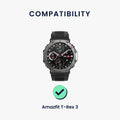 kwmobile Watch Strap for Amazfit T-Rex 3 - Replacement Band for Fitness Tracker with Watch Clasp - Smartwatch Replacement Strap