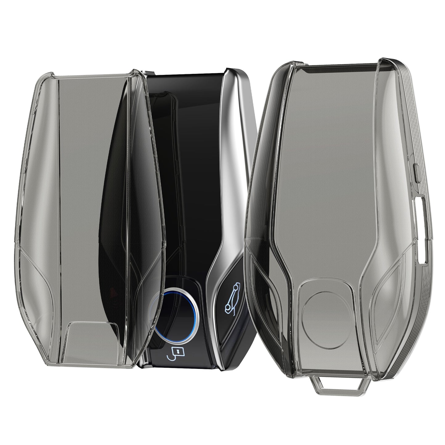 kwmobile Car Key Cover compatible with BMW Display Key Car Key
