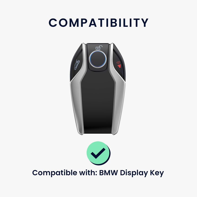 kwmobile Car Key Cover compatible with BMW Display Key Car Key