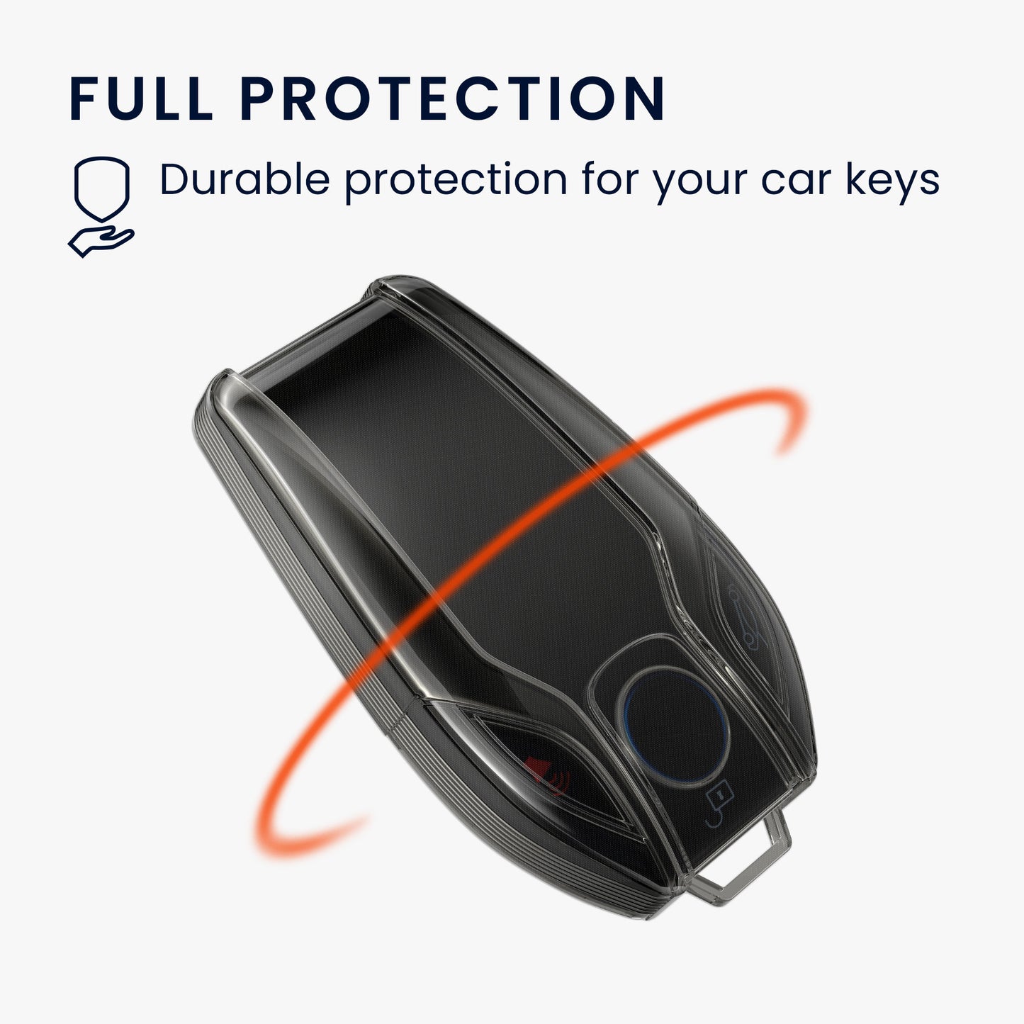kwmobile Car Key Cover compatible with BMW Display Key Car Key