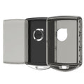 kwmobile Car Key Cover Compatible with Volvo 4-Button Car Key Keyless Go