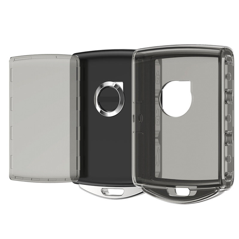 kwmobile Car Key Cover Compatible with Volvo 4-Button Car Key Keyless Go