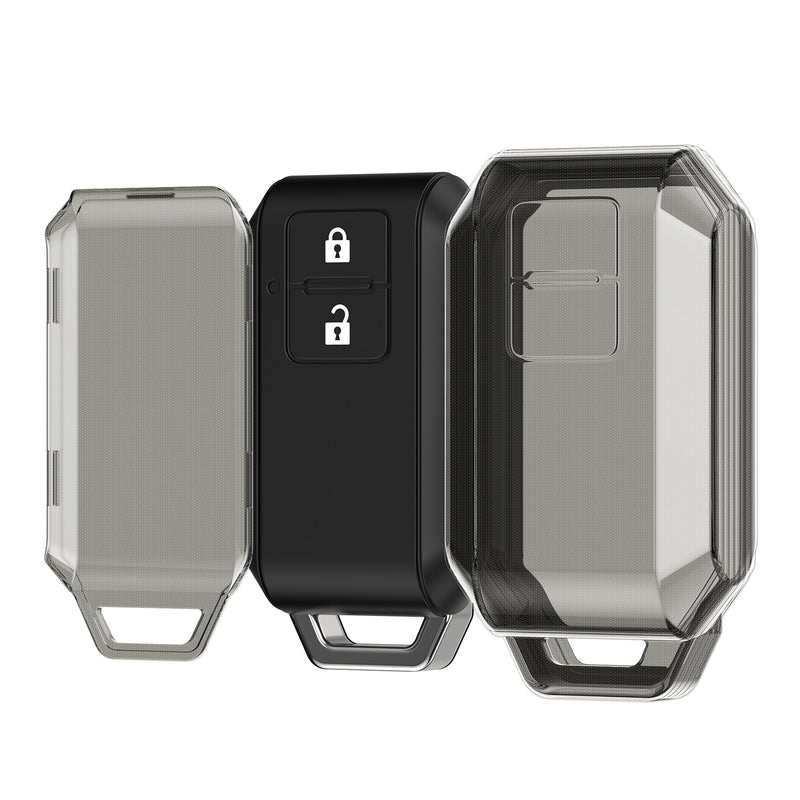 kwmobile Car Key Cover Compatible with Suzuki 2-Button Car Key Keyless Go