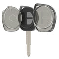 kwmobile Car Key Cover Compatible with Suzuki 2-Button Smart Key Keyless Go - Silicone Protective Cover