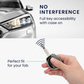 kwmobile Car Key Cover Compatible with Suzuki 2-Button Smart Key Keyless Go - Silicone Protective Cover