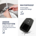 kwmobile Car Key Fob Cover Compatible with Toyota 2-Button Smart Key - Silicone Case