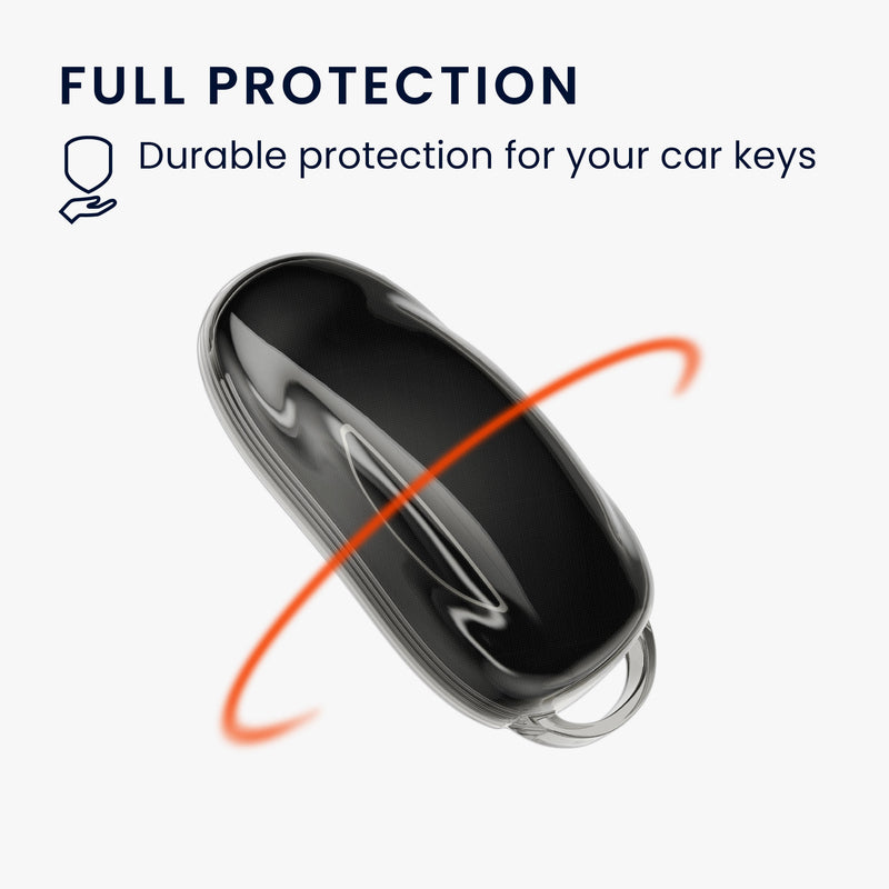 kwmobile Car Key Cover compatible with Tesla Model S / Model Y / Model 3