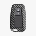 kwmobile Car Key Cover compatible with Toyota 2-Button Smart Key Car Key Hard Case Protective Cover Key Fob Cover
