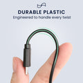 kwmobile Charging Cable compatible with PLAUD Note AI Voice Recorder Charging Cable Replacement Cable for AI Recording Device AI Voice Recorder Cable