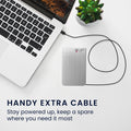 kwmobile Charging Cable compatible with PLAUD Note AI Voice Recorder Charging Cable Replacement Cable for AI Recording Device AI Voice Recorder Cable