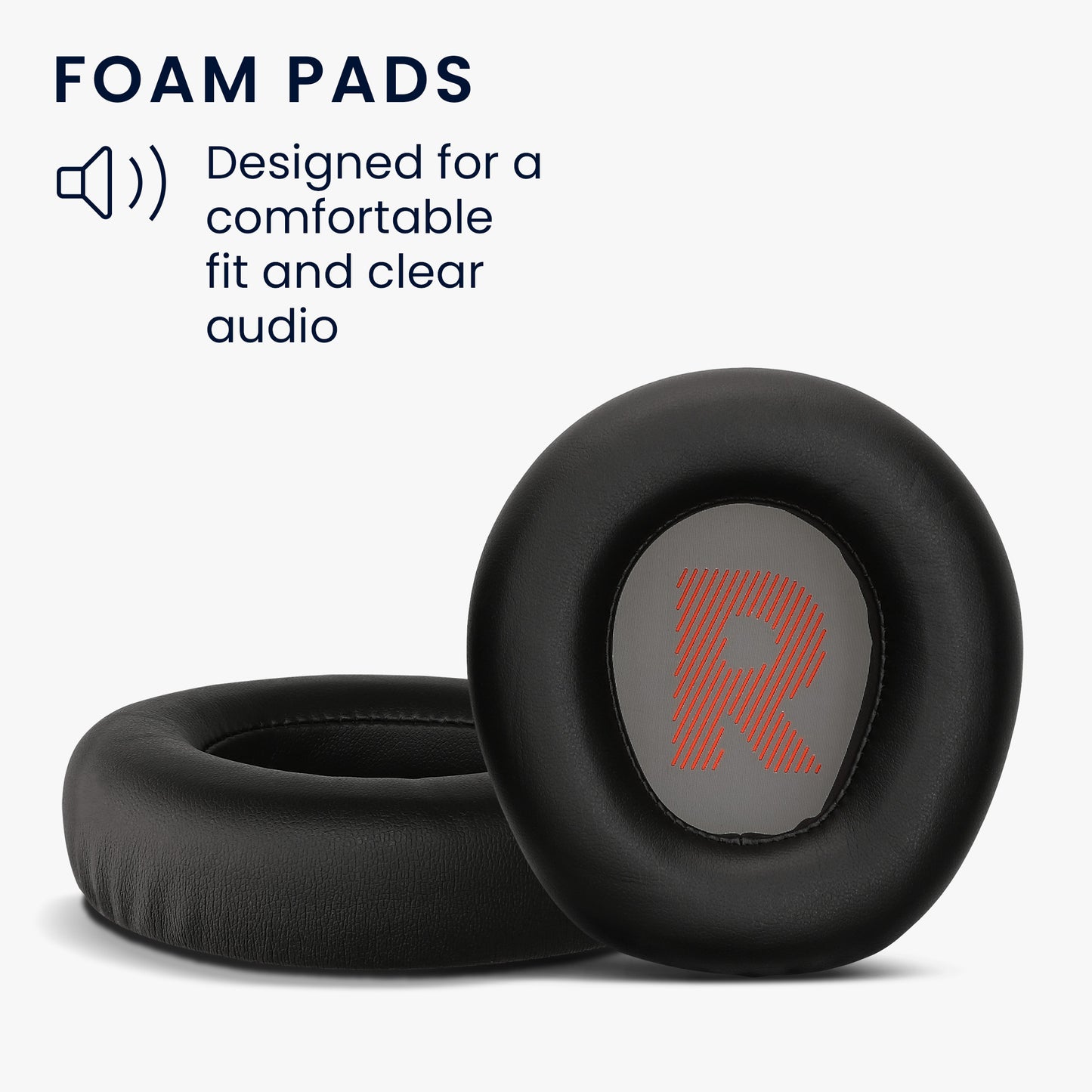 kwmobile Ear Pads for JBL Quantum Q910 / Q910X / Q910P Earpad Replacement Earpads Headphone Spare Parts Headphone Replacement Pads Over-Ear Headphones