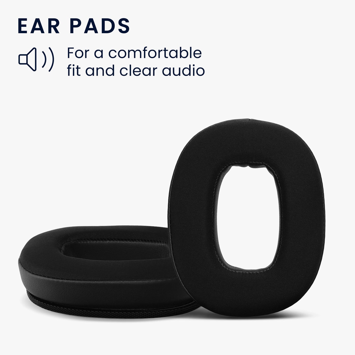 kwmobile Ear Pads for Marshall Monitor II ANC 2 Earpads Replacement Headphone Spare Parts with Cooling Effect