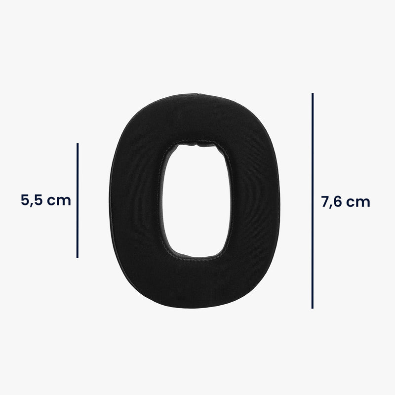 kwmobile Ear Pads for Marshall Monitor II ANC 2 Earpads Replacement Headphone Spare Parts with Cooling Effect