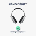 kwmobile Case for Nothing Headphone (1) - Headphone Bag Pouch
