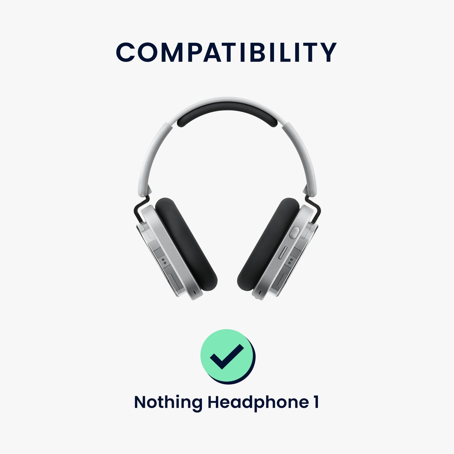 kwmobile Case for Nothing Headphone (1) - Headphone Bag Pouch