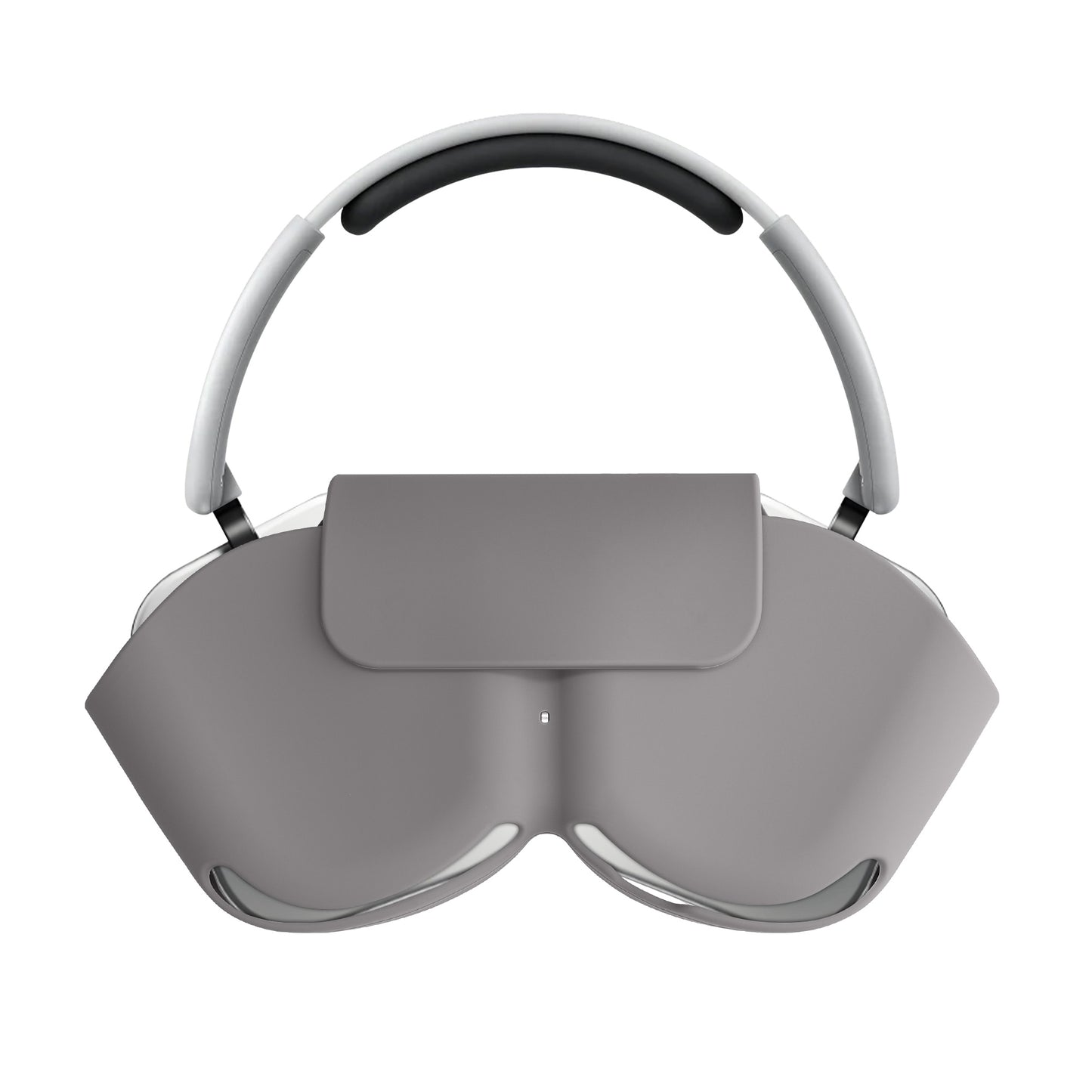 kwmobile Hülle für Nothing Headphone (1) Case - Kopfhörer Tasche Etui aus Silikon - Cover in Grau Grau  