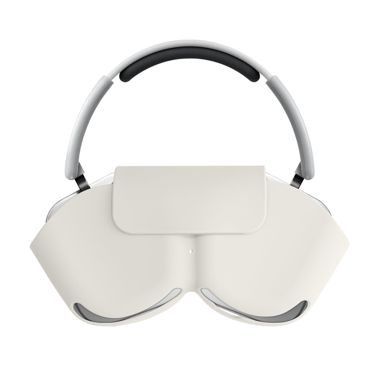 kwmobile Hülle für Nothing Headphone (1) Case - Kopfhörer Tasche Etui aus Silikon - Cover in Weiß Weiß  