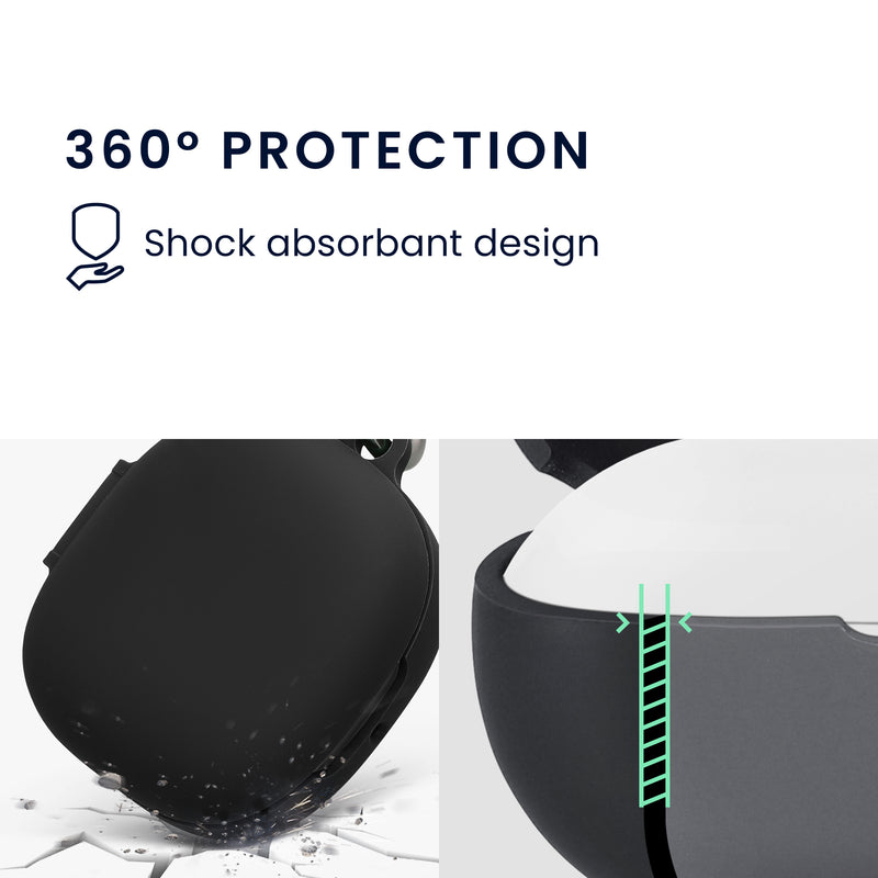 kwmobile Case compatible with Xiaomi OpenWear Stereo Pro Headphones Protective Case Cover Protector