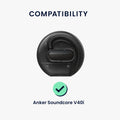 kwmobile Case Compatible with Anker Soundcore V40i Case - Headphone Case - TPU Cover - Protective Cover