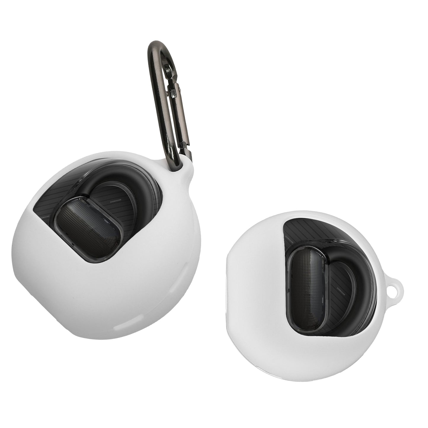 kwmobile Hülle kompatibel mit Anker Soundcore V40i Hülle - Kopfhörer Case - TPU Silikon Cover - Schutzhülle in Weiß Weiß  