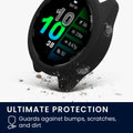 kwmobile Cover compatible with Garmin Forerunner 970 47mm Case - Fitness Tracker Case - Soft Smartwatch Case
