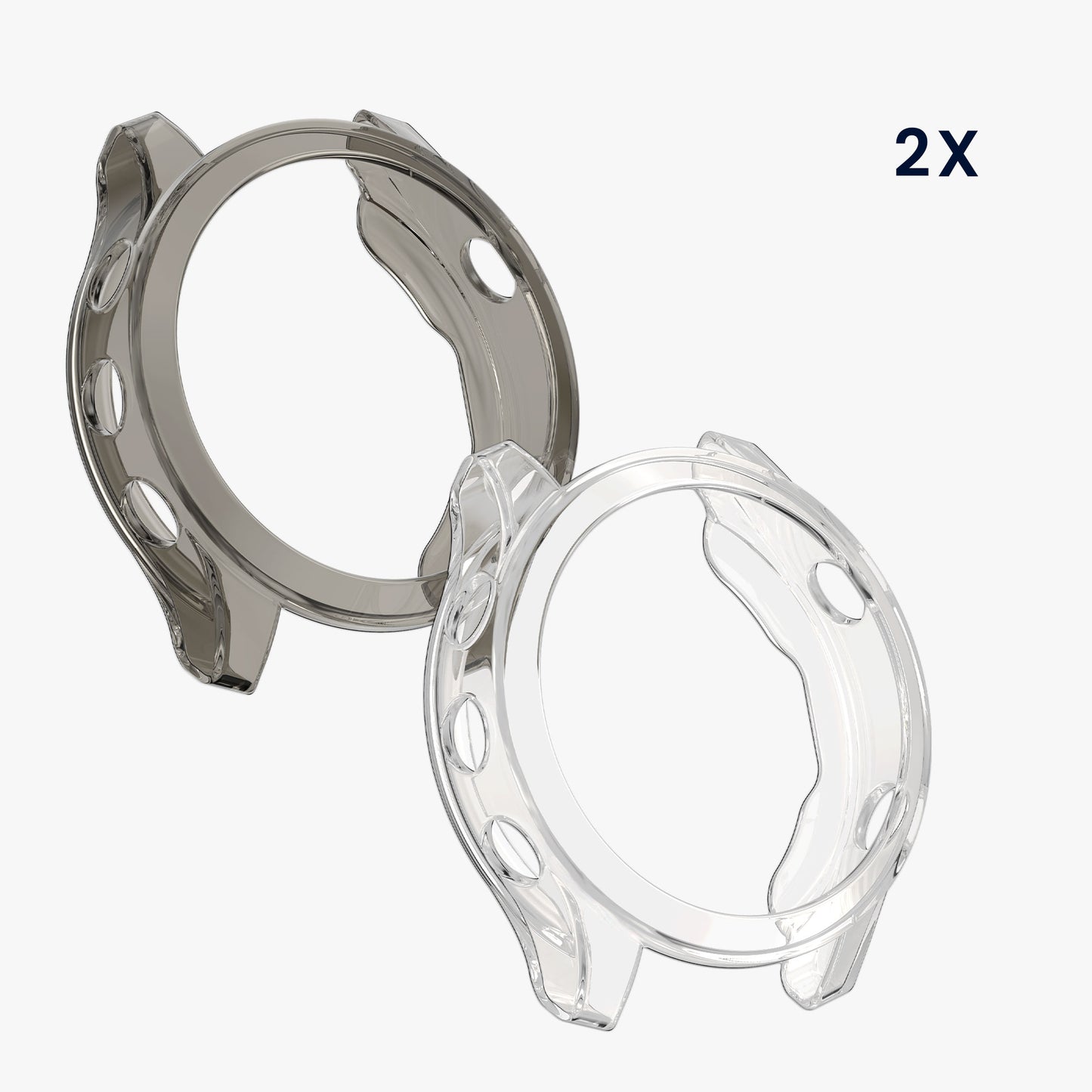 kwmobile Sport Protective Case Compatible with Garmin Forerunner 570 42mm Case Cover without Tracker