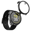 kwmobile Glass Case for Suunto Run GPS Protective Cover Fullbody Fitness Tracker Case Set Transparent