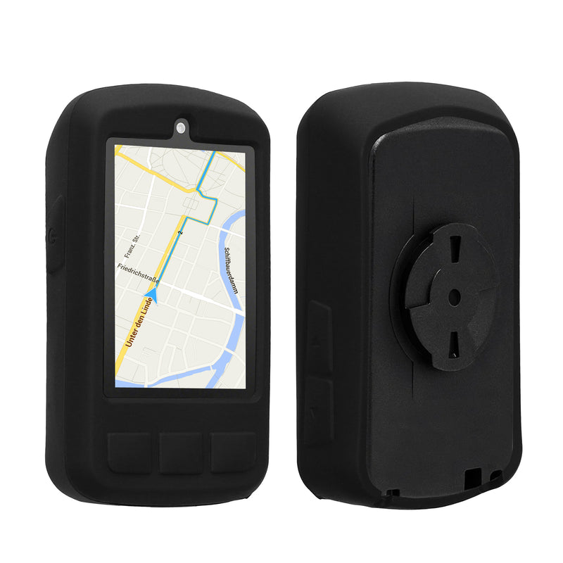 kwmobile Hülle kompatibel mit Wahoo ELEMNT Bolt V3 / BOLT 3 - Silikon GPS Fahrrad Case Schutzhülle Schwarz  