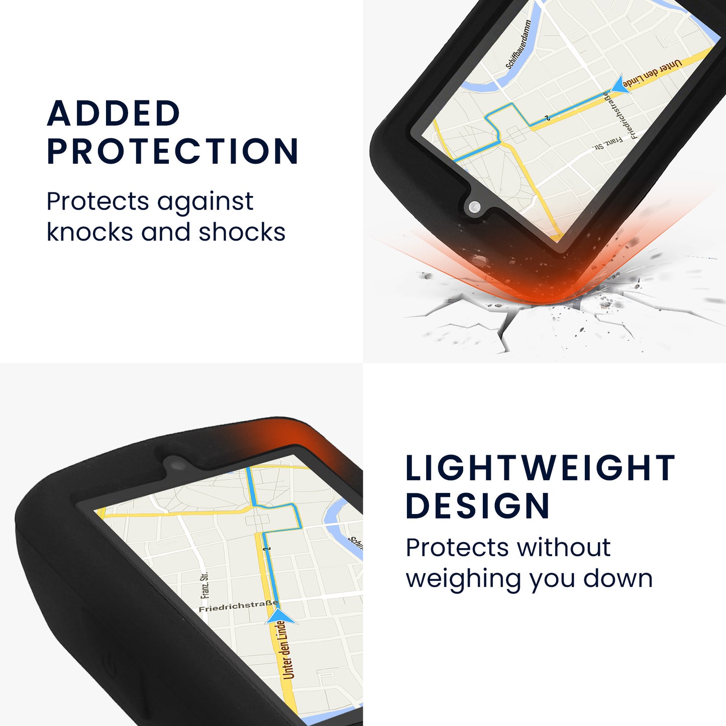 kwmobile Case Compatible with Wahoo ELEMNT Bolt V3 / BOLT 3 Cover Protector