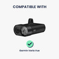 kwmobile Silicone Case for Bike Light and Dash Cam compatible with Garmin Varia Vue Case Bike Front Light Cover