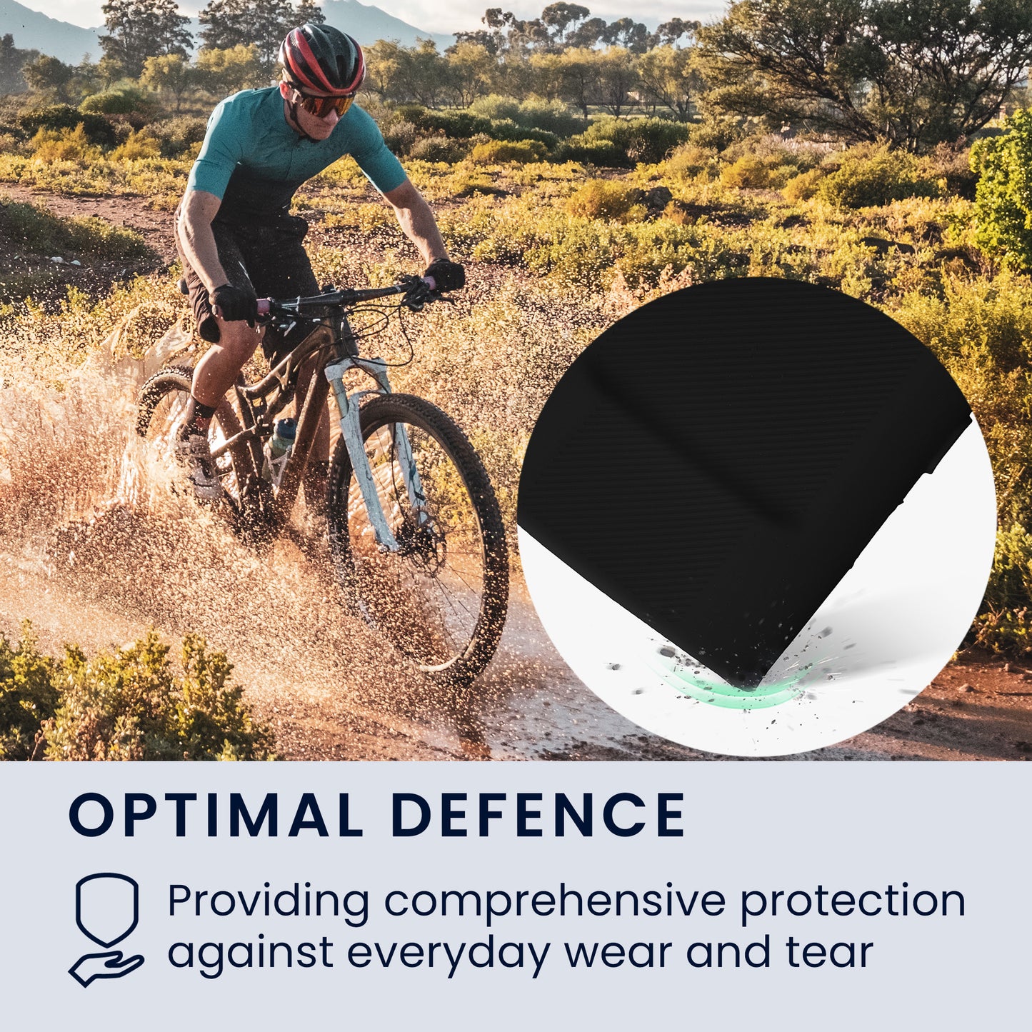 kwmobile Silicone Case for Bike Light and Dash Cam compatible with Garmin Varia Vue Case Bike Front Light Cover