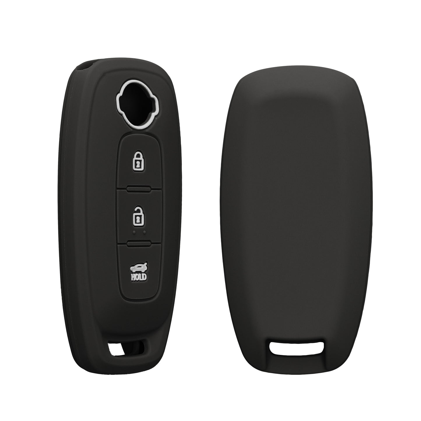 kwmobile Car Key Cover compatible with Nissan 3-Button Ariya B6 B9 X-trail T33 Qashqai