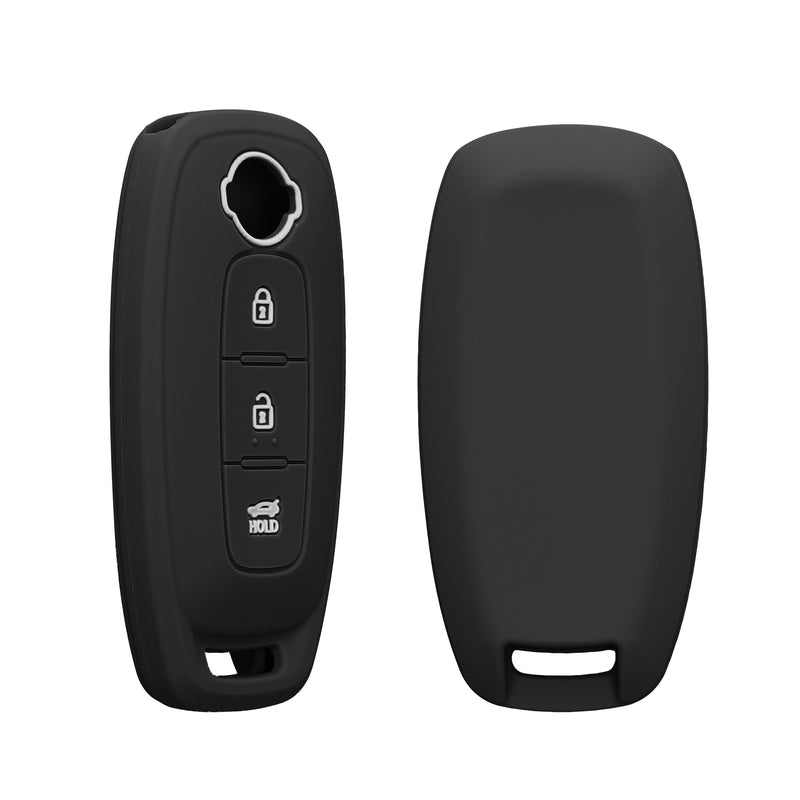 kwmobile Car Key Cover compatible with Nissan 3-Button Ariya B6 B9 X-trail T33 Qashqai