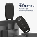 kwmobile Car Key Cover compatible with Nissan 3-Button Ariya B6 B9 X-trail T33 Qashqai